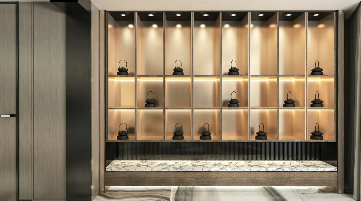 Boutique Aurum — commercial interior